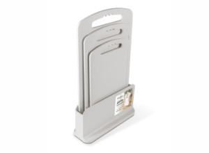 Доски разделочные набор 3шт. на подставке 